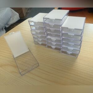 Diamond drill storage trays